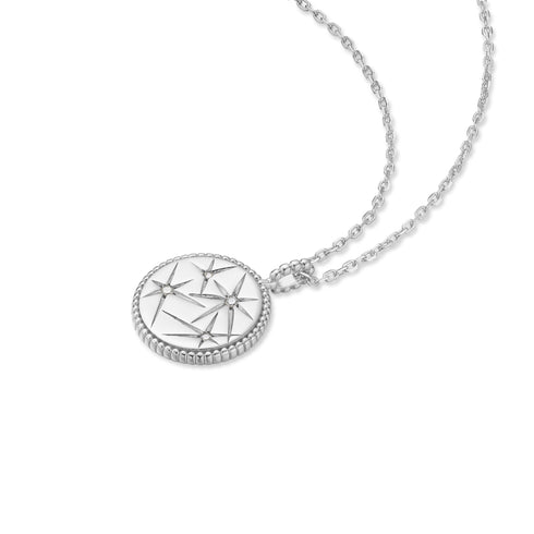 Silver Starry Charm Necklace
